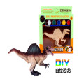 Kit de pintura de dinosaurio 3D DIY pintura de acuarela modelo de dinosaurio juguetes para niños